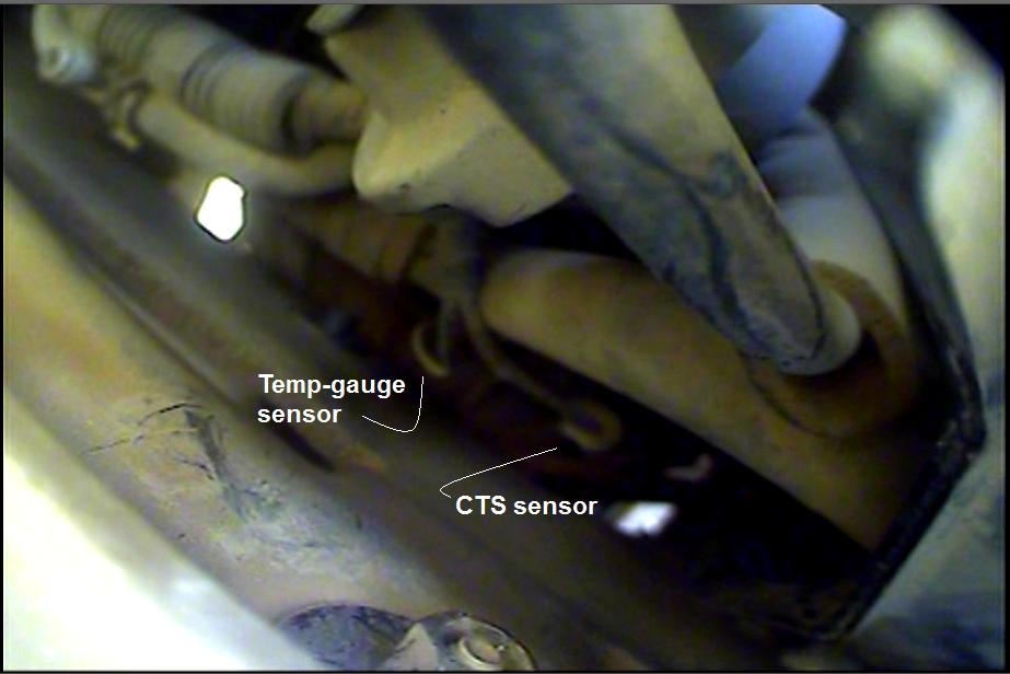 Coolant Temperature Sensor(CTS) trouble 92 Trooper 3.2L DOHC
